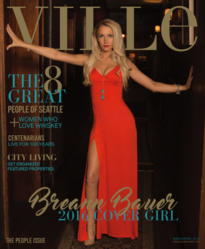 2016 March/April People Issue - Ville Magazine Cover Girl Search Breann Bauer
